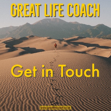 get in touch with great life coach